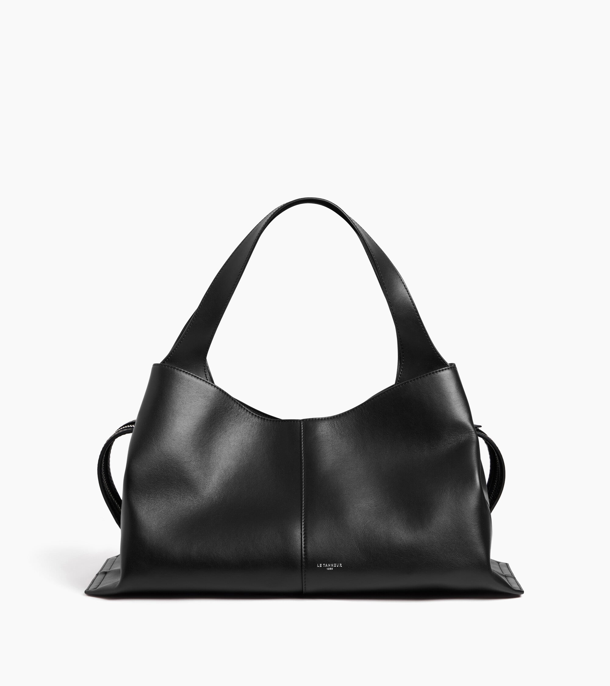 Bolso cabás grande Félicie de cuero liso
