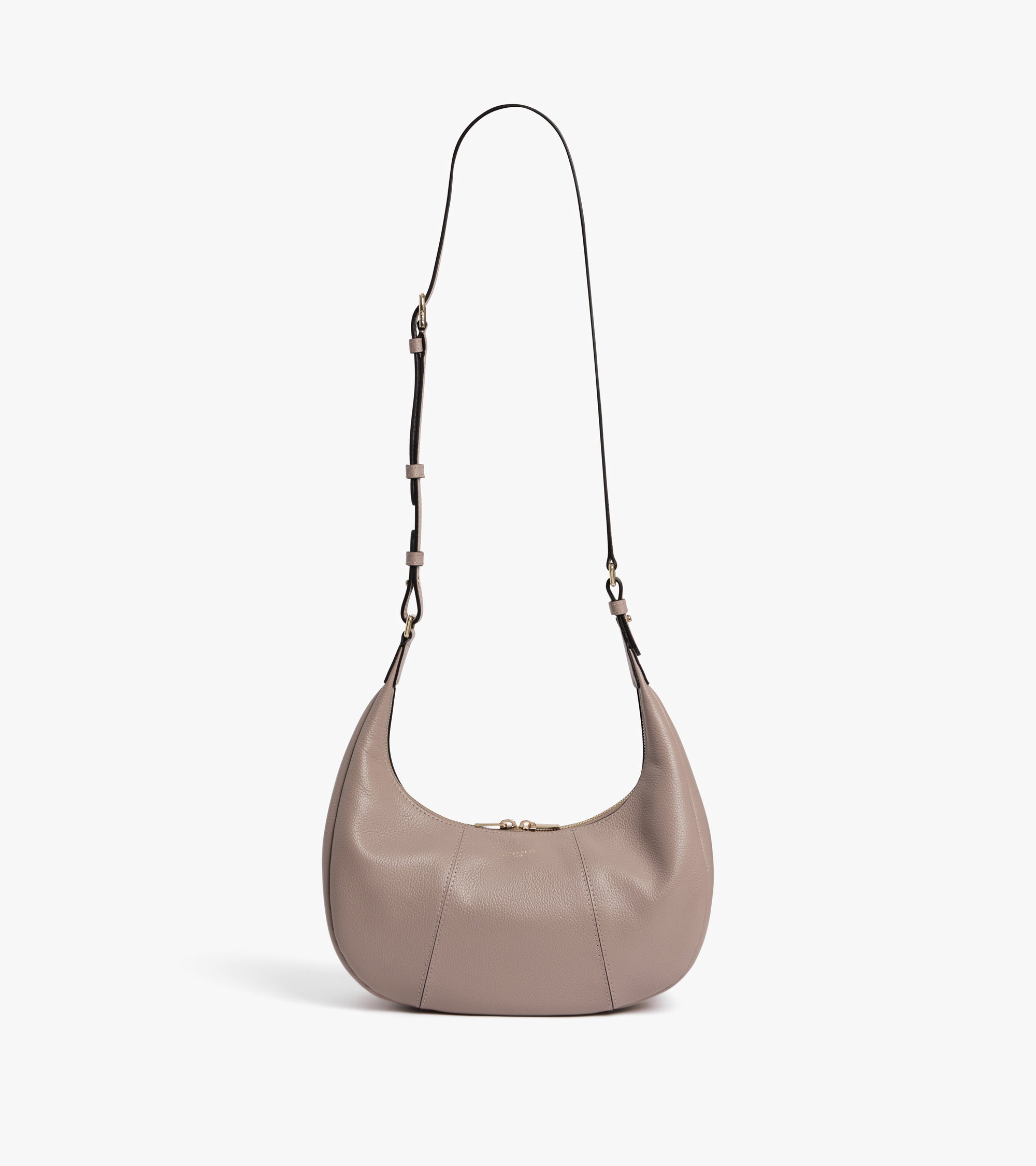 Petit sac hobo Juliette en cuir grainé