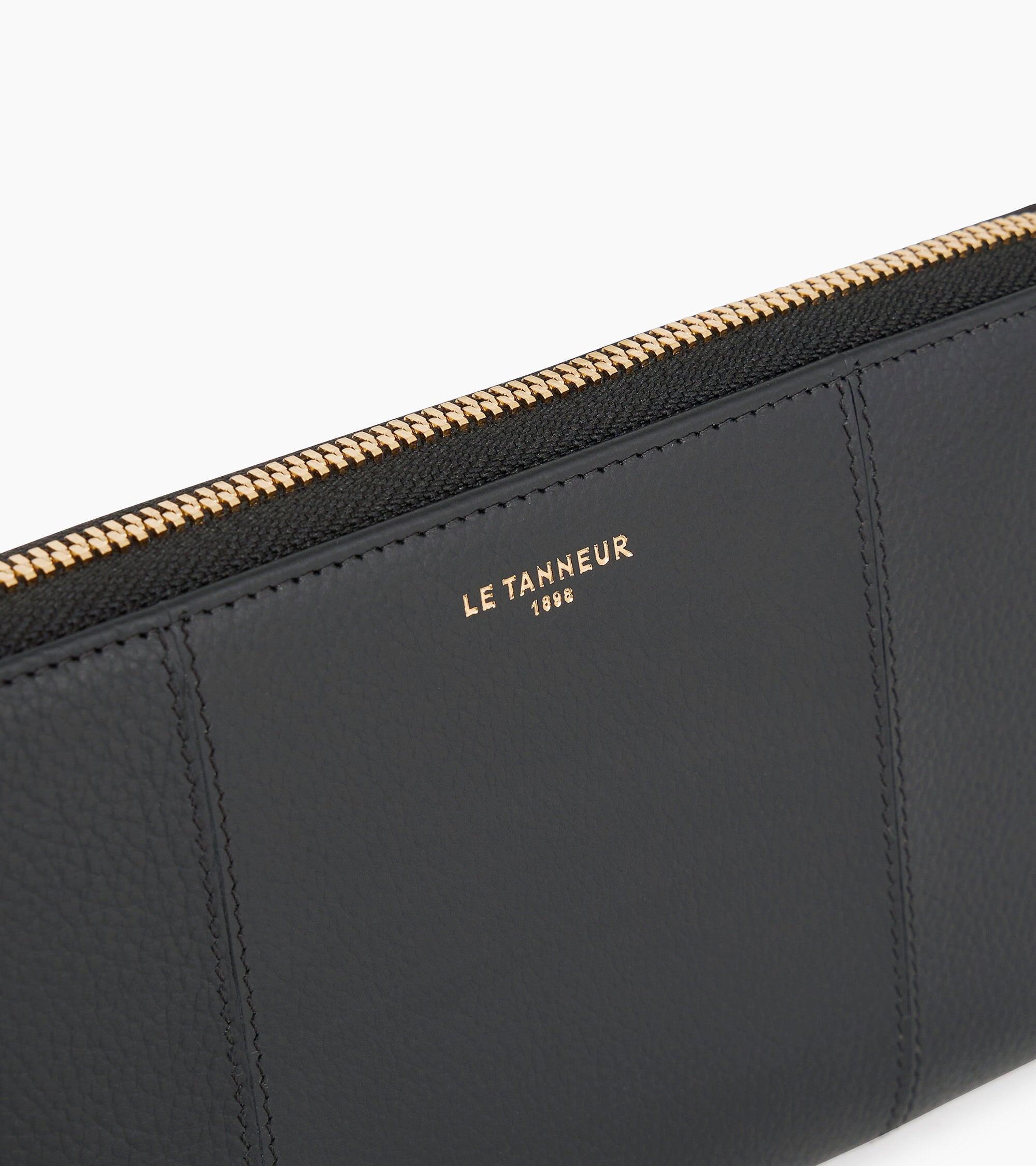 Juliette グレインレザー ファスナー付き 多機能財布