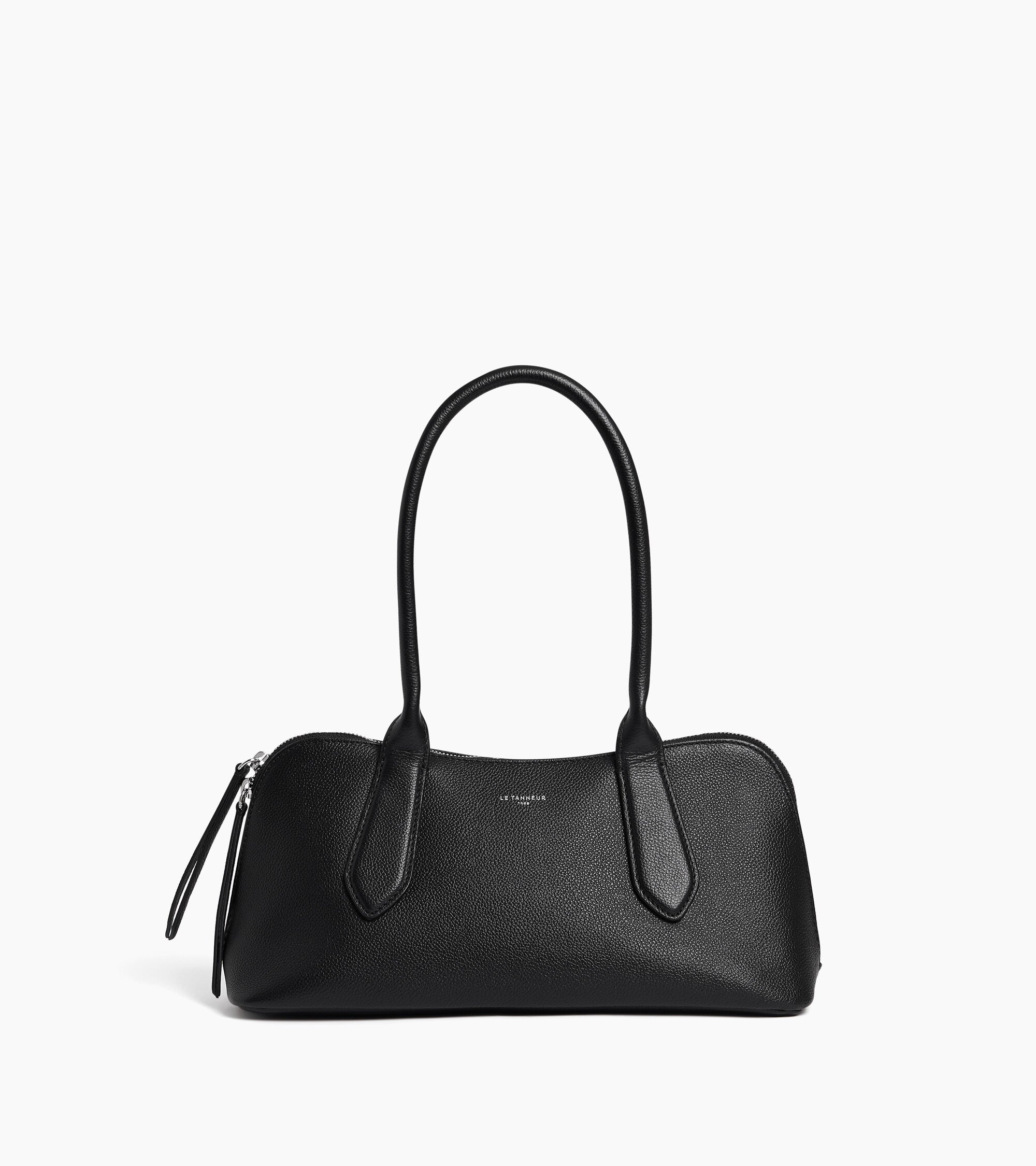 Apolline グレインレザー ボウリングバッグ