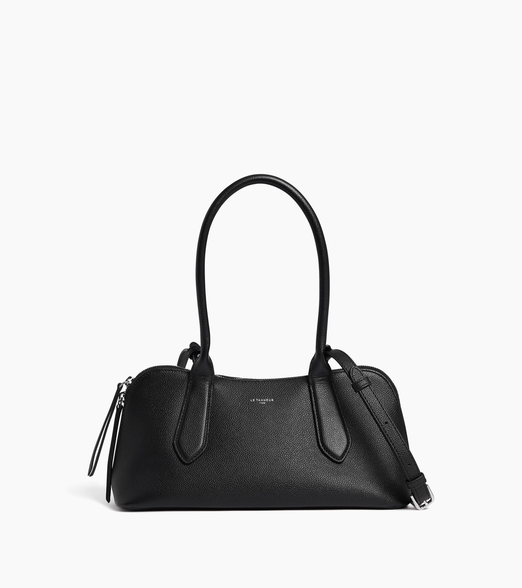 Bolso bowling Apolline de piel granulada