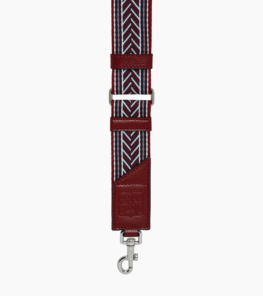Bandolera a rayas ajustable