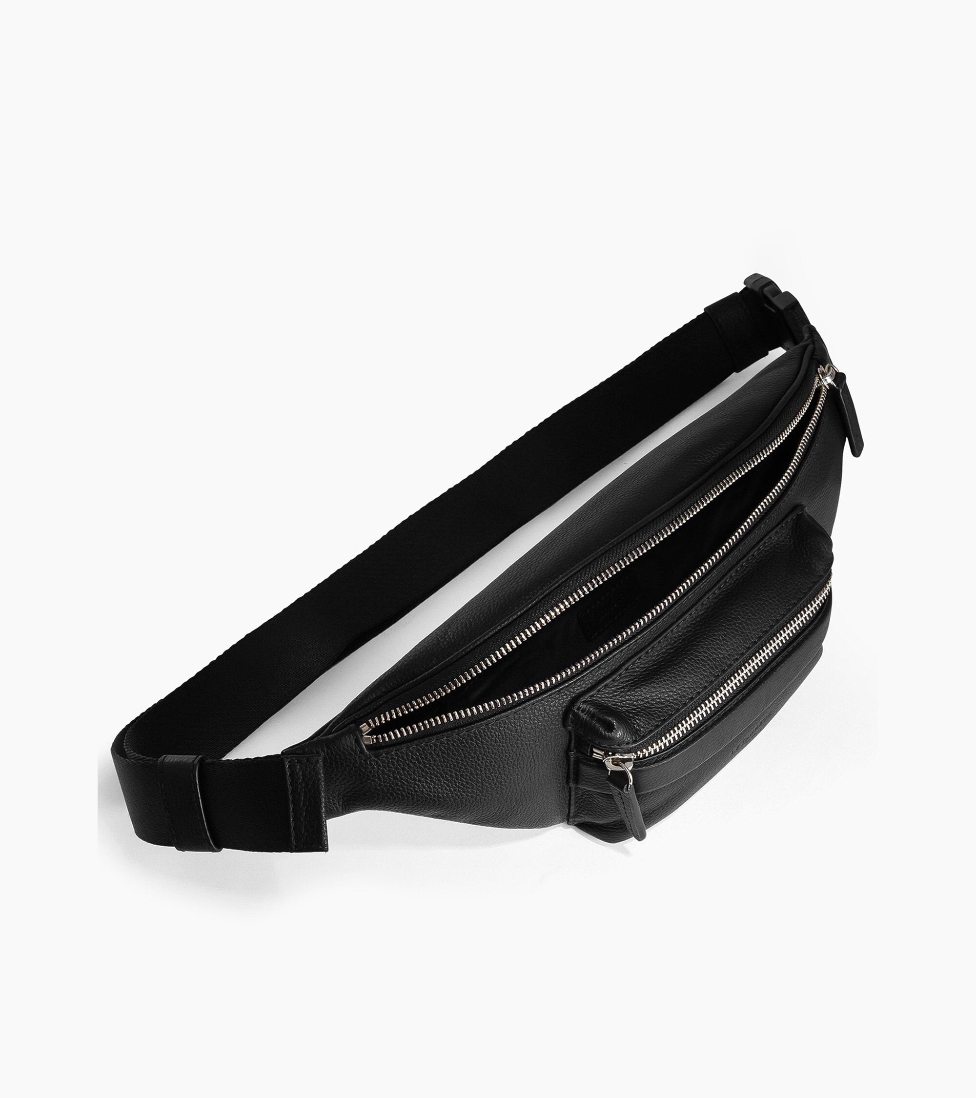 Gürteltasche Charles aus genarbtem Leder