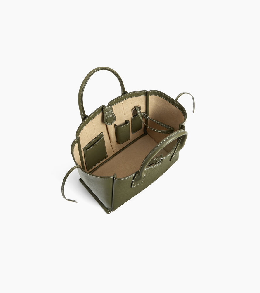 Kleine Elena Handtasche aus genarbtem Leder