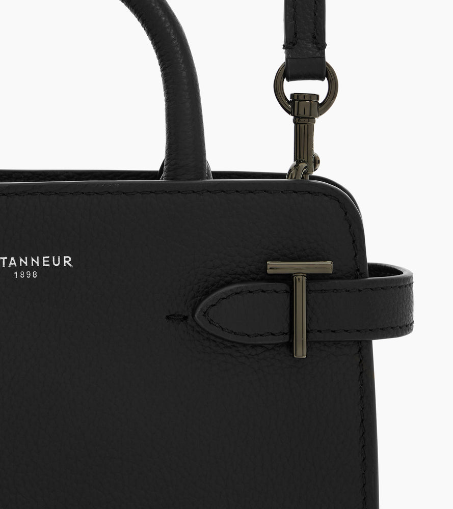 Mini-Handtasche Emilie aus Glattleder in Metallic-Look