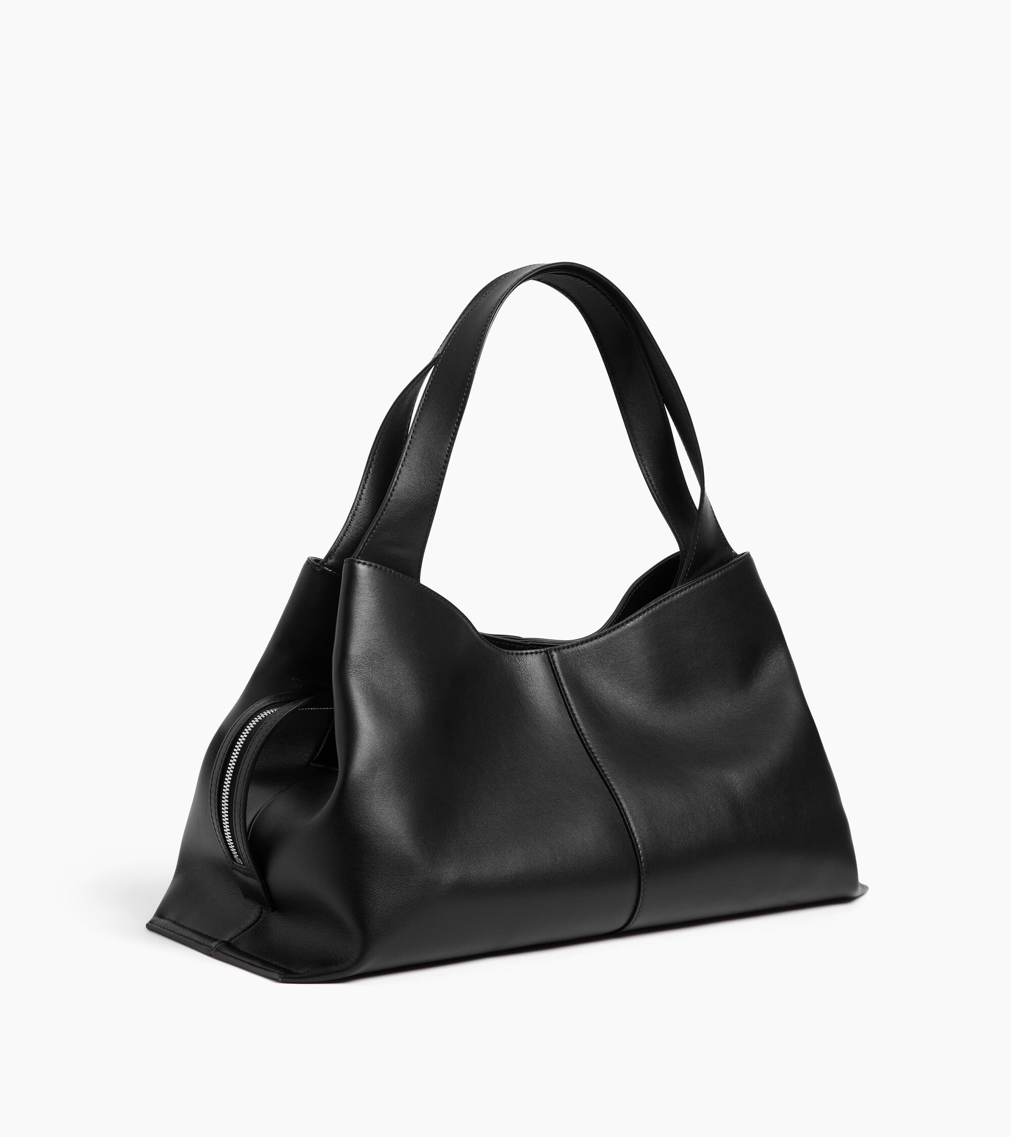Bolso cabás grande Félicie de cuero liso