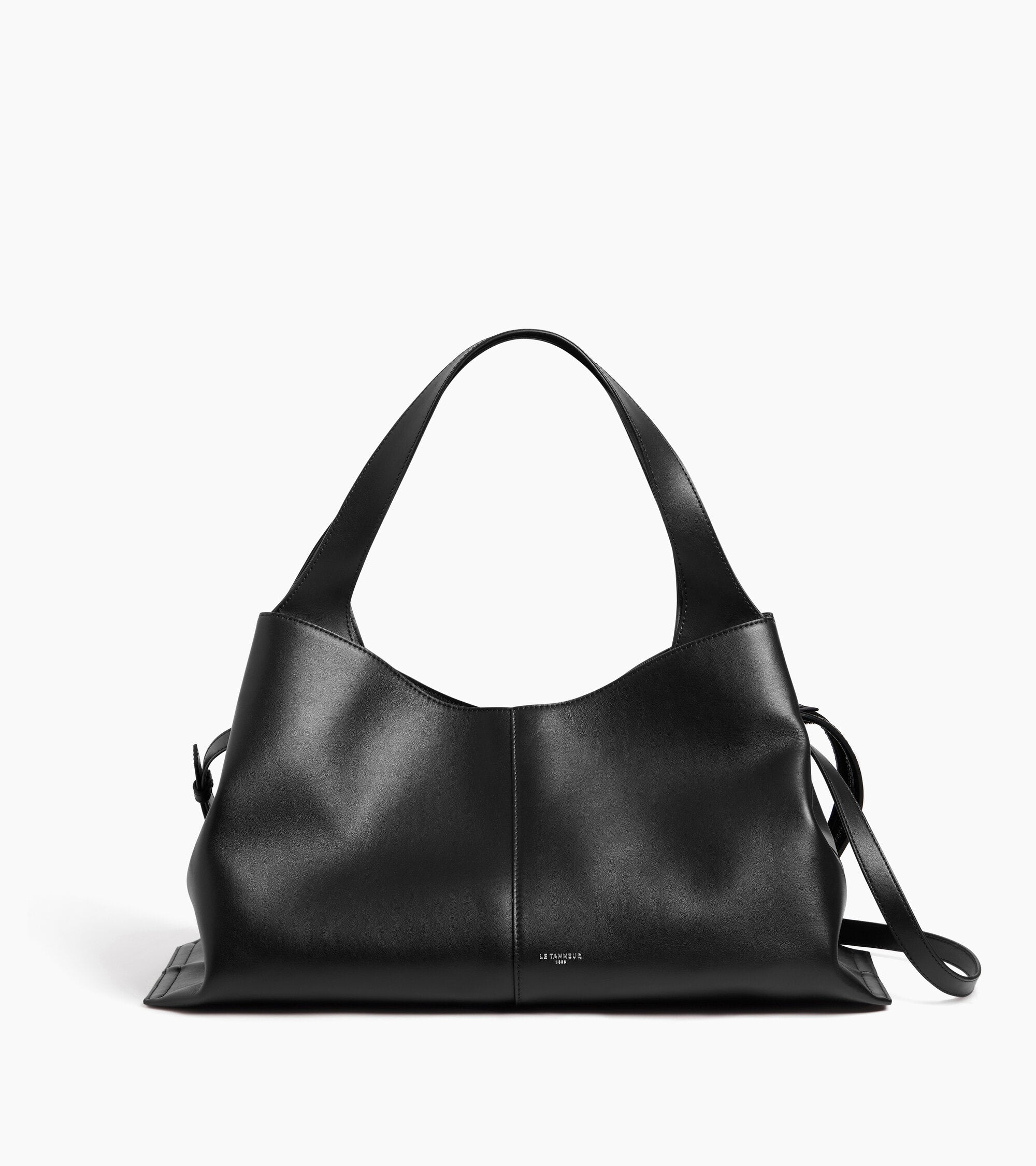 Bolso cabás grande Félicie de cuero liso