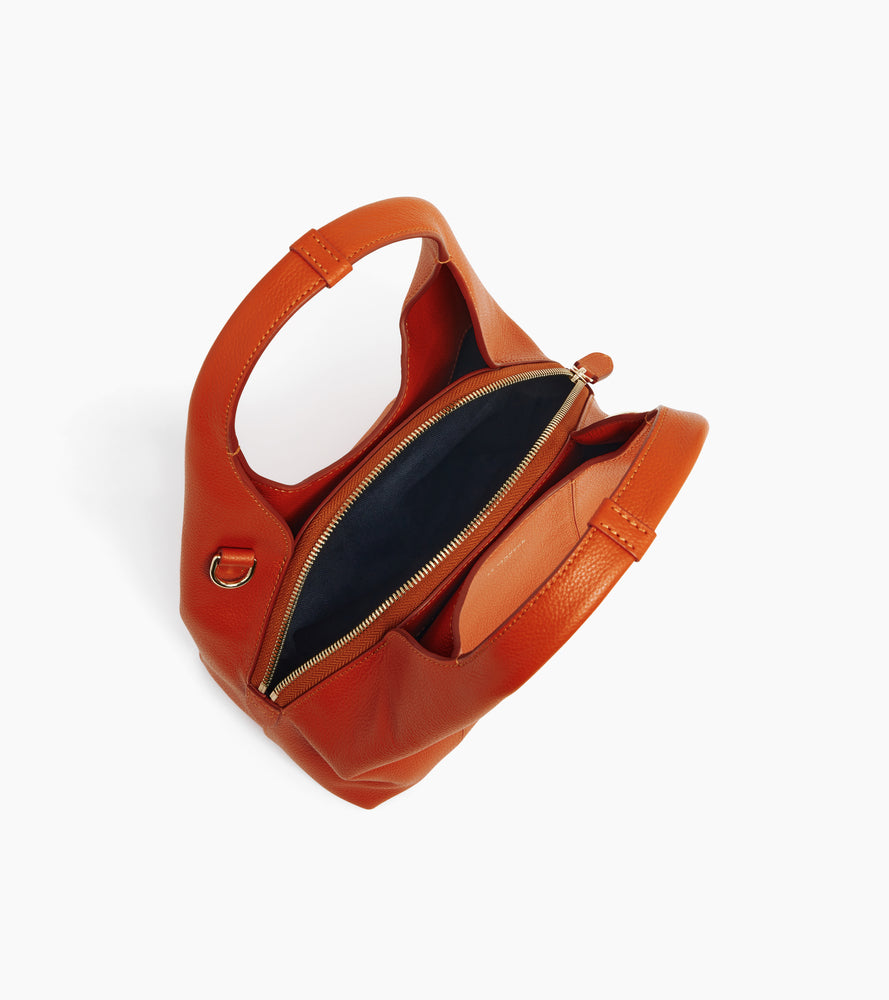 Petit sac à main Juliette en cuir grainé