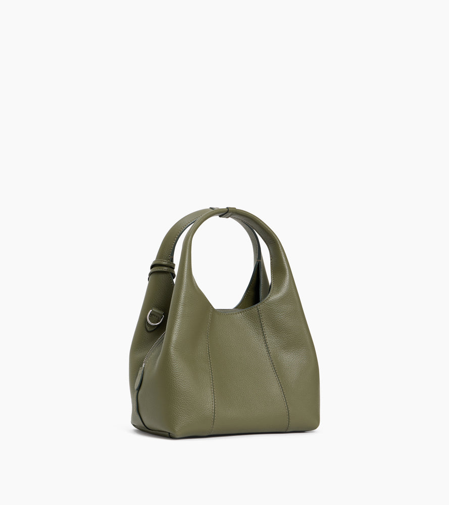 Kleine Handtasche Juliette aus genarbtem Leder