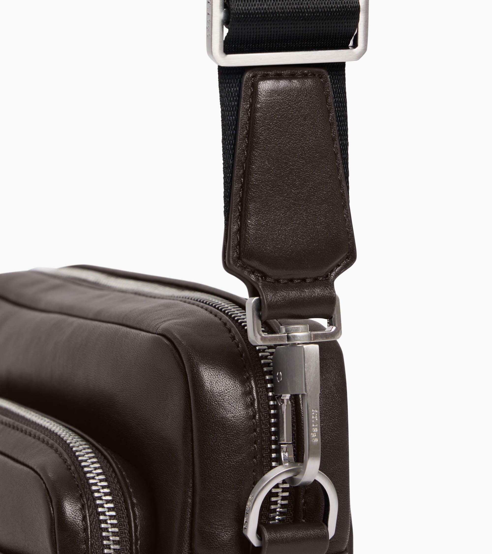 Bolso bandolera pequeño de piel engrasada Marceau