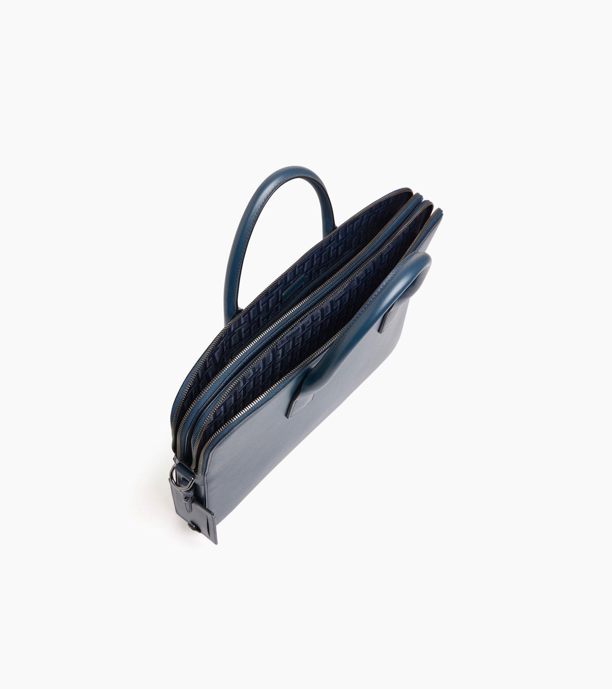 Porte document slim 15" Emile en cuir liégé