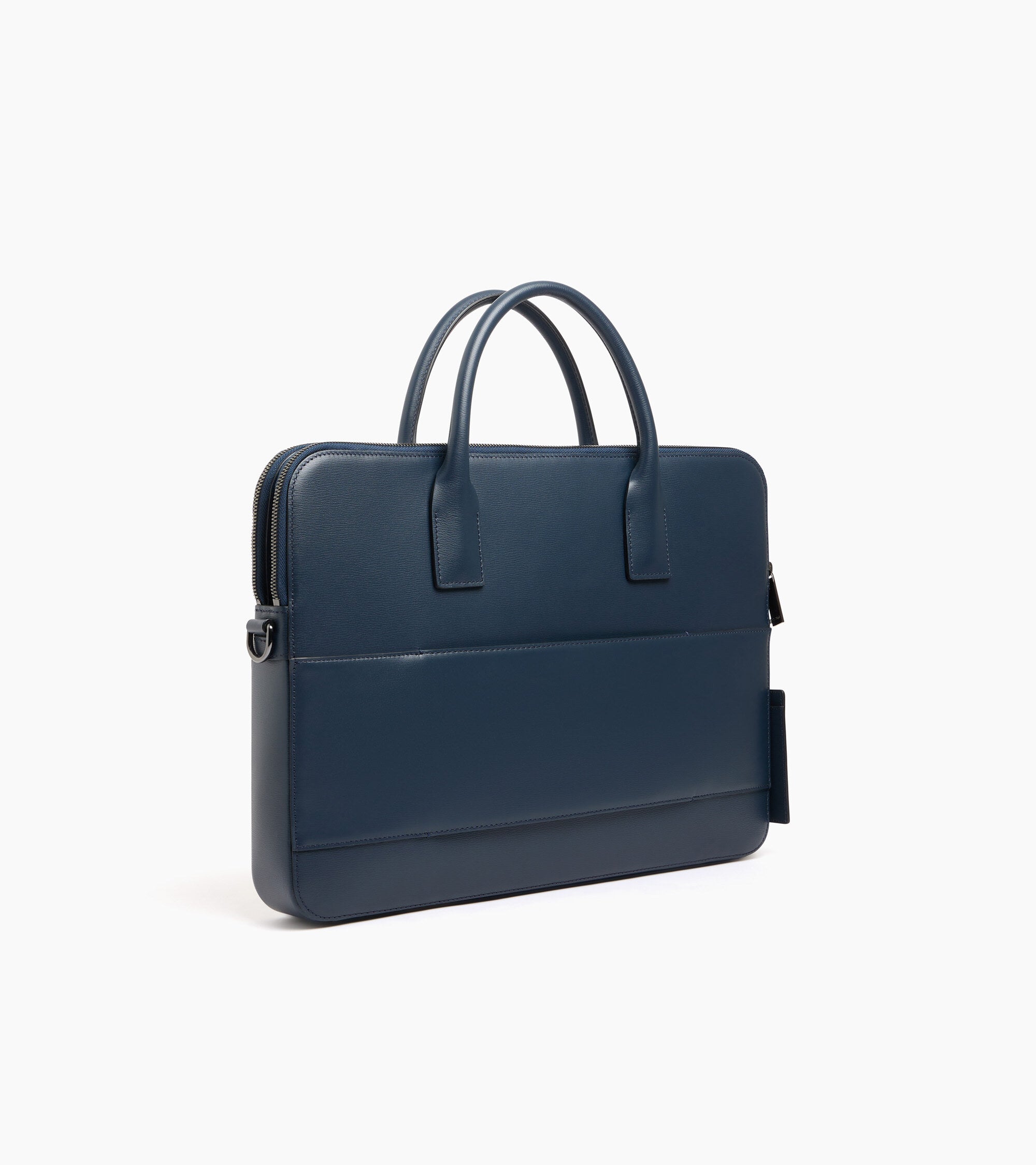 Porte document slim 15" Emile en cuir liégé