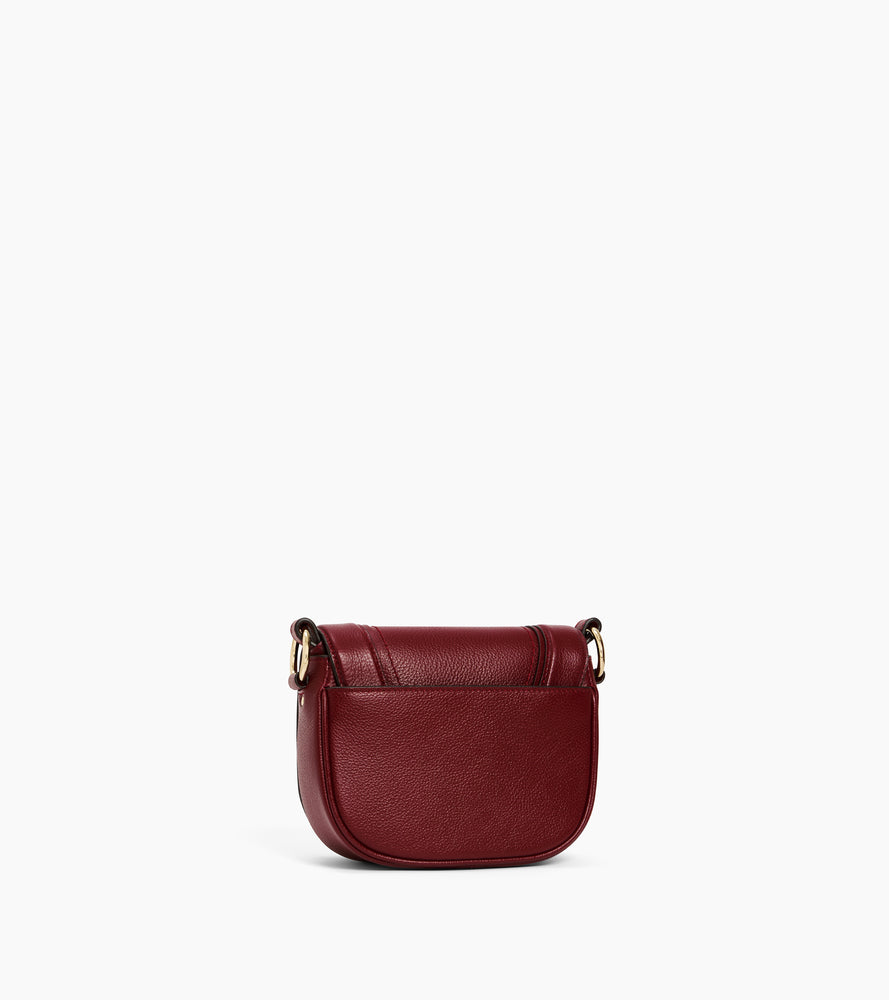 Bolso bandolera pequeño Ella de cuero granulado