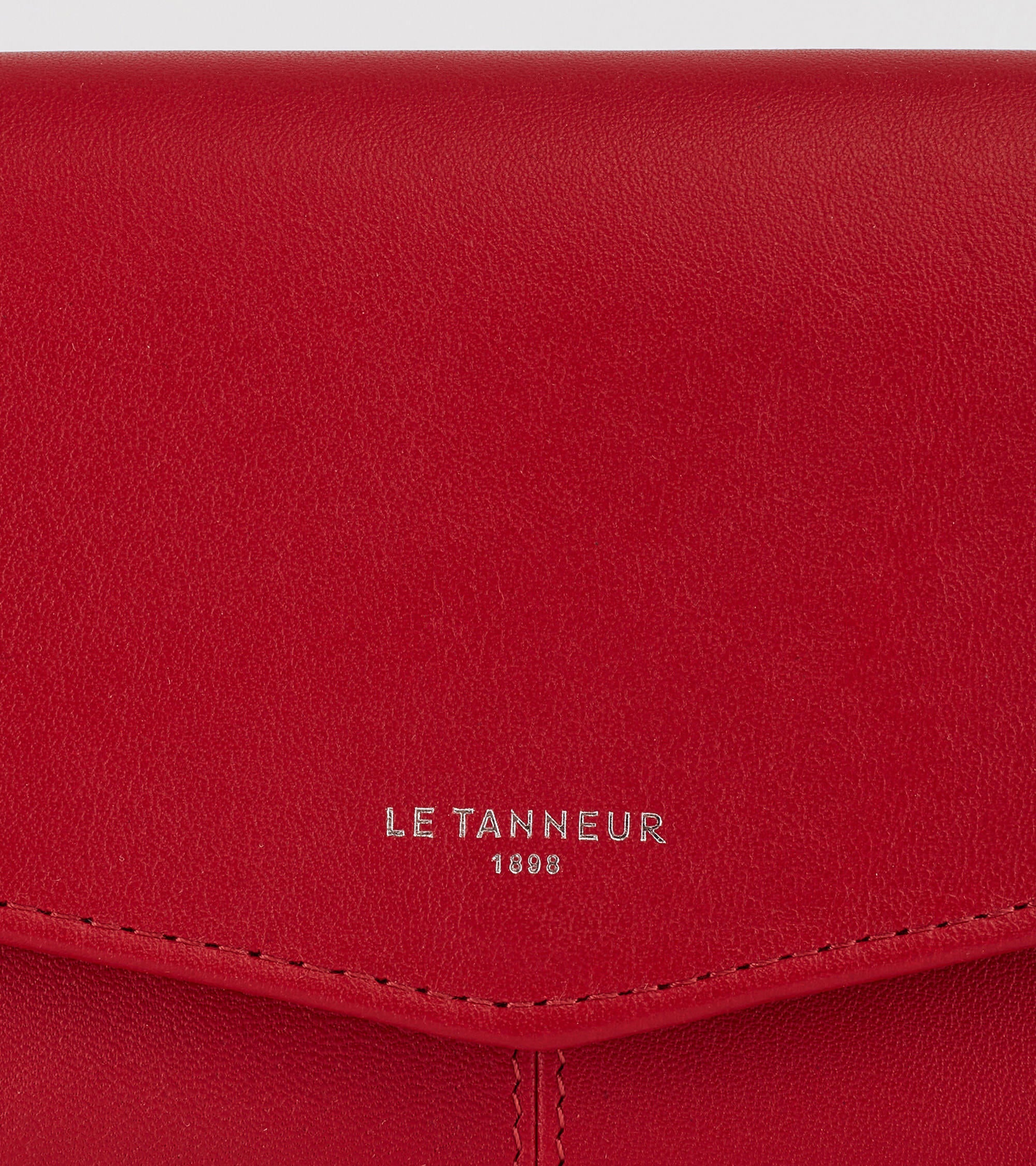 Grand portefeuille Charlotte en cuir lisse